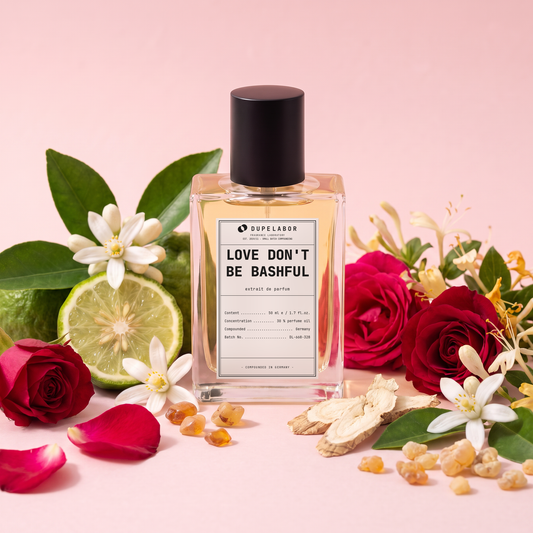Love Don't be Bashful – Duftnoten