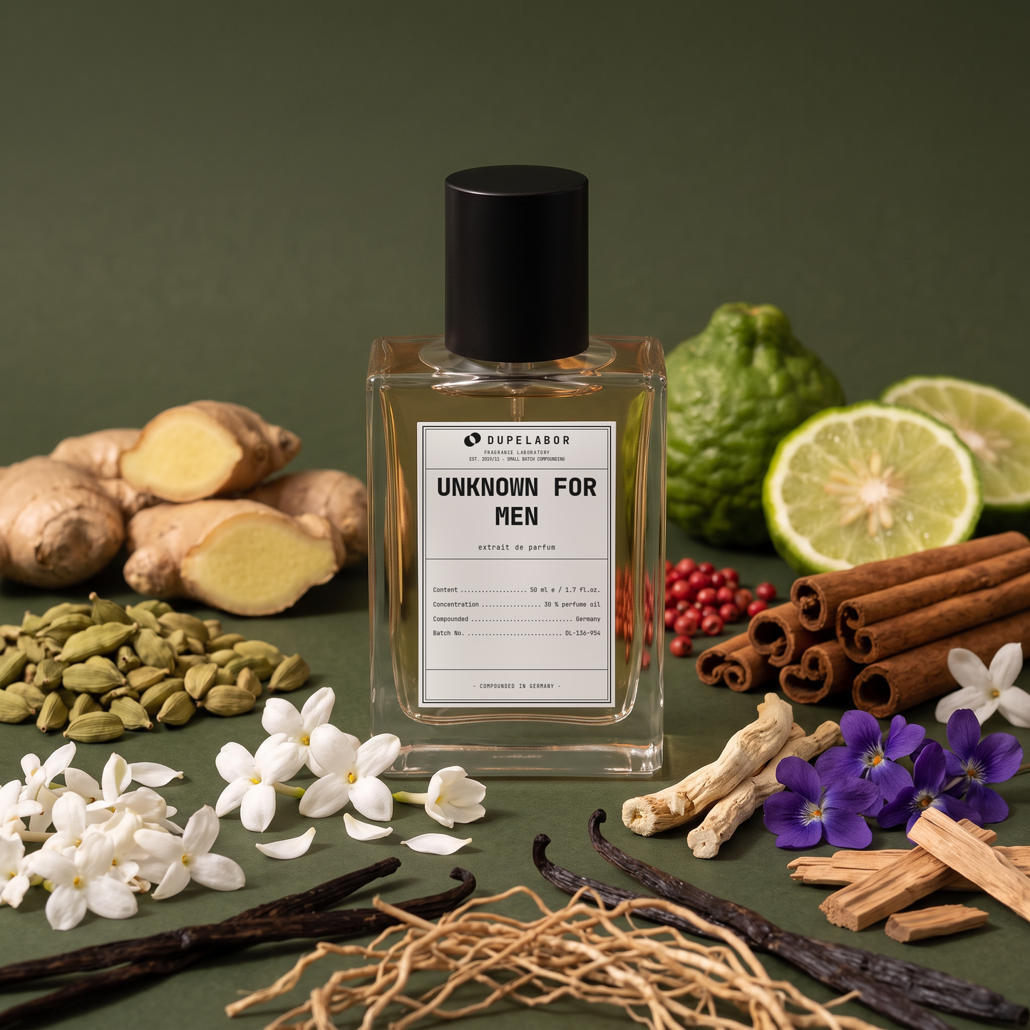 Unknown for Men – Duftnoten