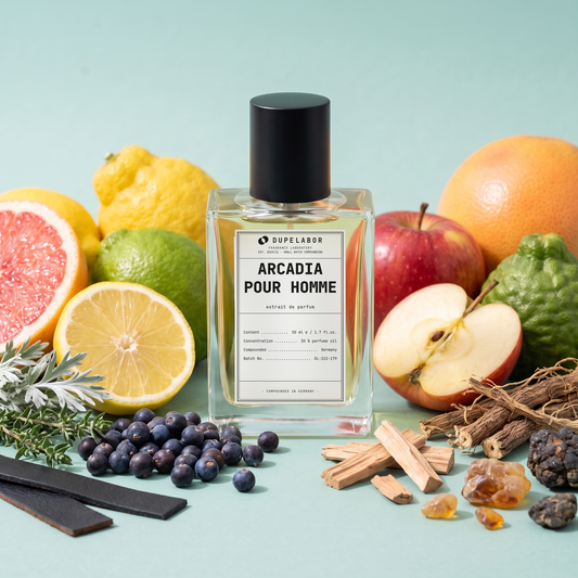 Arcadia pour Homme – Duftnoten